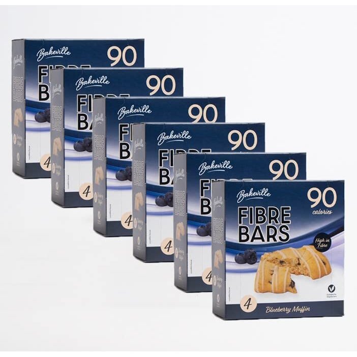 Bakeville: Blueberry Muffin Fibre Bars 24g